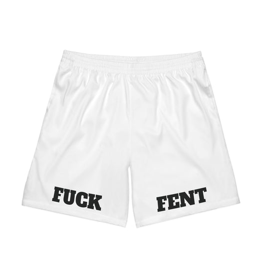 FUCK FENT Men's Elastic Beach Shorts
